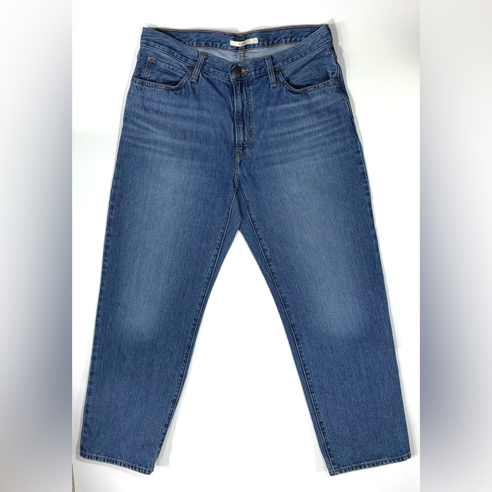 Levi's 94 Baggy Jeans 31 High Rise Relaxed Straight Medium
Wash Denim 33x30
